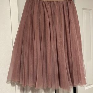 Charlotte Russe Purple Tulle Skirt